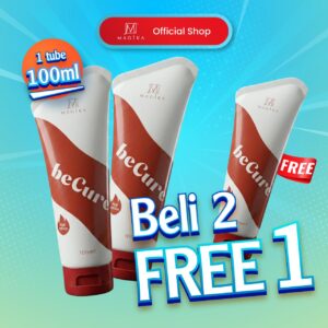 BECURE COMBO A - 2 TUBE BECURE MERAH FREE 1 TUBE MERAH
