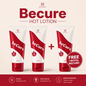 BECURE COMBO - 2 TUBE BECURE MERAH FREE 1 TUBE MERAH