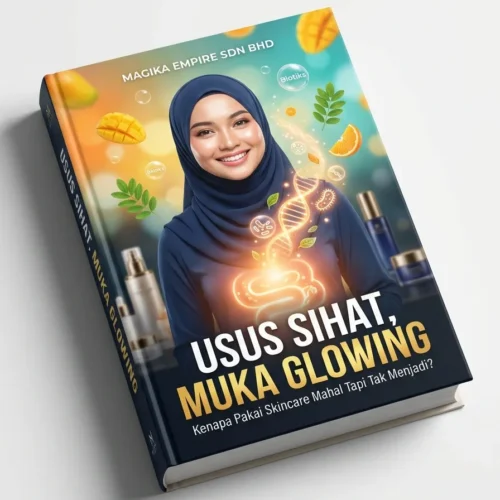 Ebook Usus Sihat, Muka Glowing: Kenapa Pakai Skincare Mahal Tapi Tak Menjadi