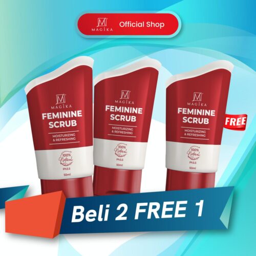 mfs-c1 FEMININE SCRUB COMBO A - 2 TUBE FEMININE SCRUB FREE 1 TUBE